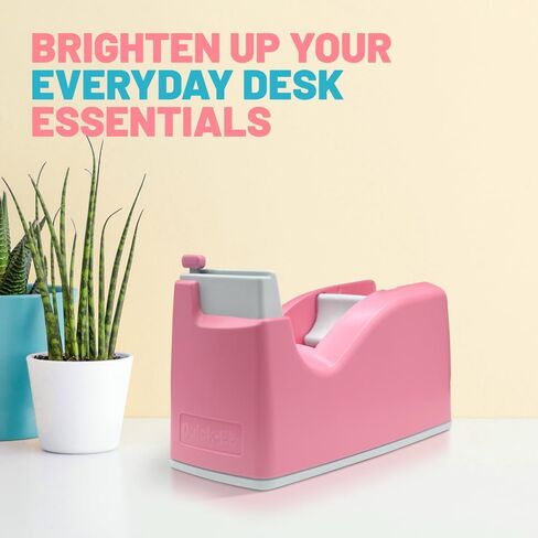 Tape Dispenser for School, Home, Office, Easy to Use Dispenser for Tape, Stationary Supplies- Comes with Tape, Color Blue in Saudi Arabia