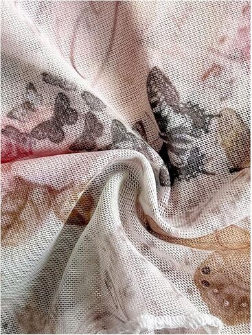 Verdusa Women's Floral Tiered Layered Halter Dress Ruched Backless Mini Dresses in Kuwait