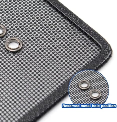 4PCS CAR CAR COR COVER AIR AIR CORPOMENT AIRIN INSERT NET VENT RACING GRILL FILTER FOR HYUNDAI SANTA FE TM 2018-2023 (20-23) in Saudi Arabia