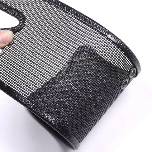 4PCS CAR CAR COR COVER AIR AIR CORPOMENT AIRIN INSERT NET VENT RACING GRILL FILTER FOR HYUNDAI SANTA FE TM 2018-2023 (20-23) in Saudi Arabia