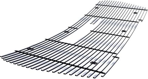 APS Compatible with GMC Yukon 2021-2024 Main Upper Stainless Steel Black 8x6 Horizontal Billet Front Grill Grille Insert G65266J in Saudi Arabia