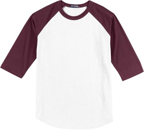 SPORT-TEK Men's Colorblock Raglan Jersey in Saudi Arabia
