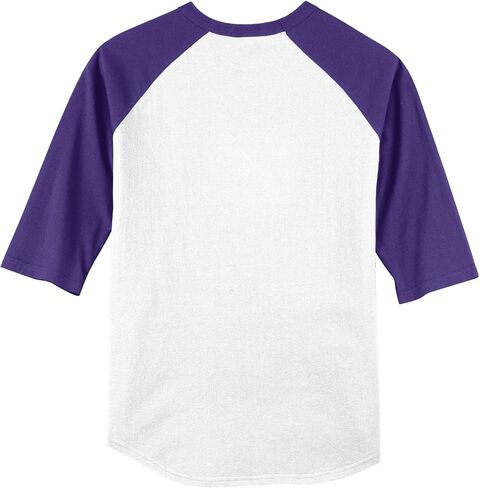 SPORT-TEK Men's Colorblock Raglan Jersey in Saudi Arabia