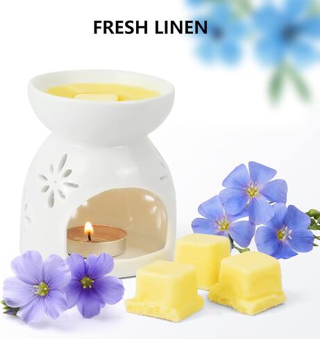 SCENTORINI Wax Melts Wax Cubes, White Sage Wax Melts Strong Scent, Soy Scented Wax Melts for Wax Warmer Valentines Day Gifts Decor, 2 x 2.5 oz in Saudi Arabia