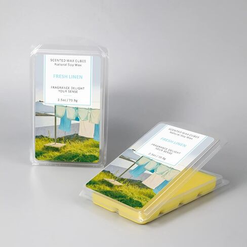 SCENTORINI Wax Melts Wax Cubes, White Sage Wax Melts Strong Scent, Soy Scented Wax Melts for Wax Warmer Valentines Day Gifts Decor, 2 x 2.5 oz in Saudi Arabia
