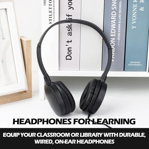 Kids Headphones Bulk 15 Pack for School Classroom School Student Children Toddler Boys Girls Teen,Computer Earphones Class Set of Headphones for Students Multi Color in Kuwait