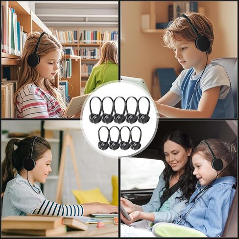 Kids Headphones Bulk 15 Pack for School Classroom School Student Children Toddler Boys Girls Teen,Computer Earphones Class Set of Headphones for Students Multi Color in Kuwait