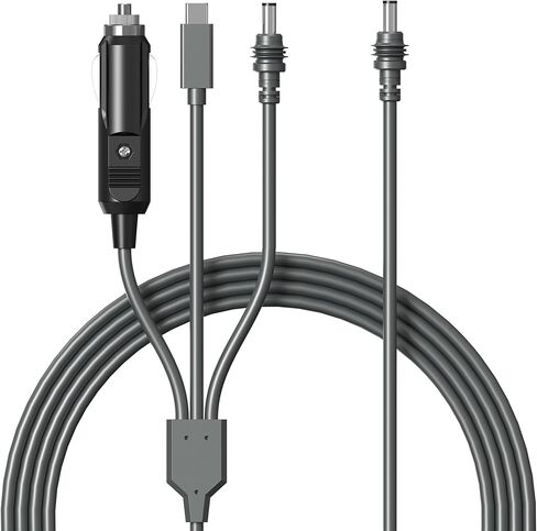 3 in 1 Starlink Mini Cable 10FT/ 3M, High-Speed USB C/Car Charger/DC to DC Replacement Cable for Starlink Mini Power, Waterproof Extension Starlink Mini Power Cable Accessories in Kuwait