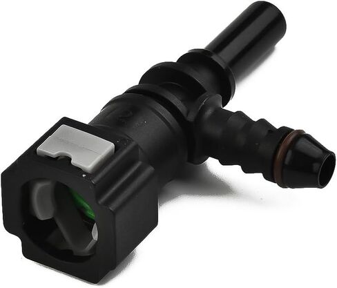 Auto Flow 7.89mm ID6 Female Fuel Line Quick Release Connector Nylon Bundy Tee Fitting for Car Fluid Systems -40°C to 115°C in Saudi Arabia