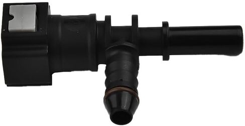 Auto Flow 7.89mm ID6 Female Fuel Line Quick Release Connector Nylon Bundy Tee Fitting for Car Fluid Systems -40°C to 115°C in Saudi Arabia