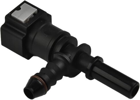 Auto Flow 7.89mm ID6 Female Fuel Line Quick Release Connector Nylon Bundy Tee Fitting for Car Fluid Systems -40°C to 115°C in Saudi Arabia