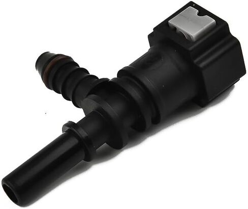 Auto Flow 7.89mm ID6 Female Fuel Line Quick Release Connector Nylon Bundy Tee Fitting for Car Fluid Systems -40°C to 115°C in Saudi Arabia