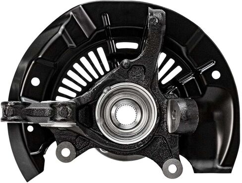 Autoshack Front Steering Touring Knuckles & Wheel Bearing Hub Assembly 5 Lugs مع زوج ABS من 2 سائق ومسافر من جانب الركاب لعام 2011-2014 2015 2016 2017 Toyota Sienna 2.7L 3.5L V6 FWD KN798432PR in Kuwait