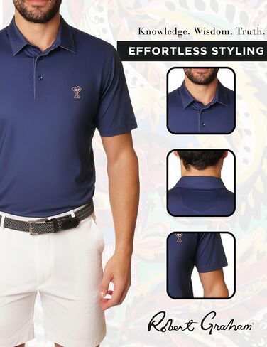 Robert Graham Men’s Martini Time Short-Sleeve Polo Shirt in Saudi Arabia