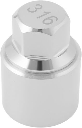 1pc 316 Locking Wheel Nut Key Anti Theft Locking Wheel Nut Key 316 Wheel Lock Nut Socket Adapter Lug Nut Locking Tool Compatible with Mercedes Benz in Saudi Arabia