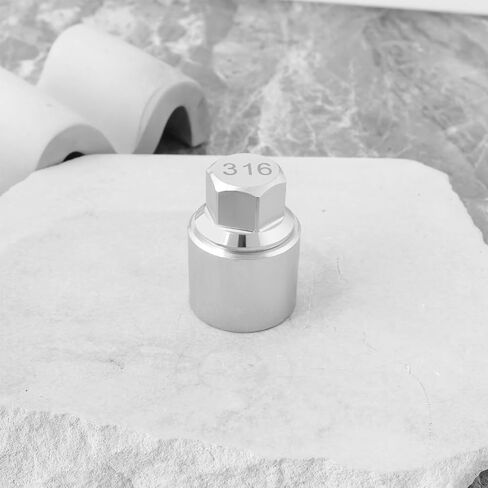 1pc 316 Locking Wheel Nut Key Anti Theft Locking Wheel Nut Key 316 Wheel Lock Nut Socket Adapter Lug Nut Locking Tool Compatible with Mercedes Benz in Saudi Arabia