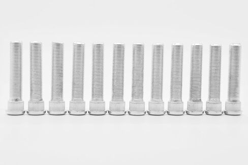 Project Innovation 71mm Total Length Long Extended Wheel Studs Wheel Bolts Compatible with Toyota Tundra Pick up Trucks m14x1.5x71 Year 2007-2021 1 Set 12pcs in Saudi Arabia