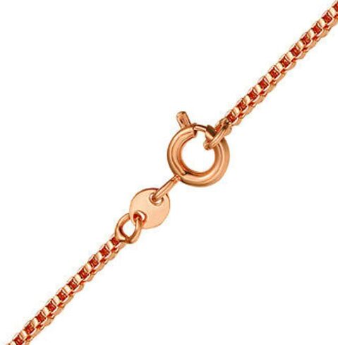 Peora Solid 925 Sterling Silver Italian Box Box Necklace - 1MM رقيقة ، متينة ، مجوهرات Hypoallergenic للنساء مع حلقة الربيع ، 16 ، 18 ، 20 ، 22 ، 24 بوصة in Saudi Arabia