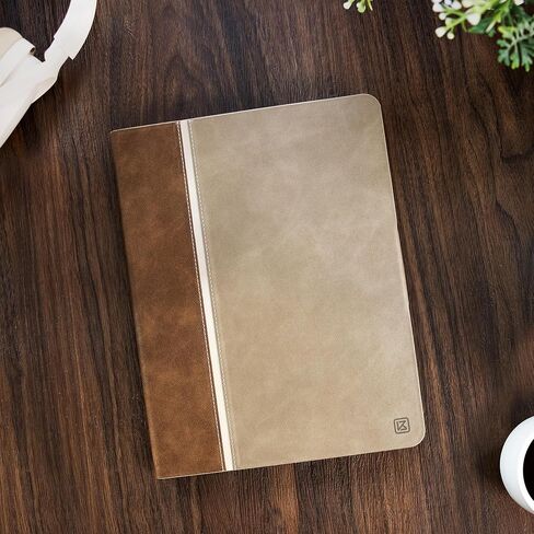 حافظة KingBlanc لجهاز iPad Mini 7 A17 Pro، حافظة iPad Mini الجيل السابع/السادس (8.3 بوصة 2024/2021) مع حامل أقلام، غطاء حامل من الجلد النباتي، النوم/الاستيقاظ التلقائي، زاوية قابلة للتعديل، إغلاق مغناطيسي، أسود in Kuwait