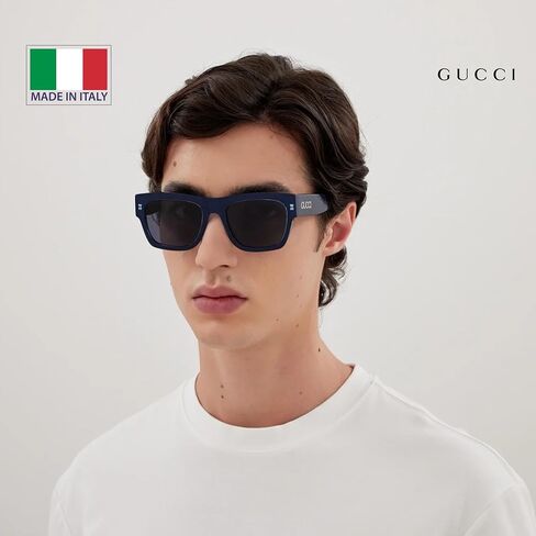 Gucci GG1793S Designer Fashion Sunglasses for Men - Stylish Square Shape Eyewear with Luxury eSHADES Kit - Embrace Sophistication and Elegance in Saudi Arabia