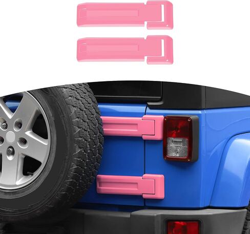 RT-TCZ for Jeep JK Tailgate Hinge Cover Trim Green for Jeep Wrangler JK JKU 2007-2017 Green Exterior Accessories 2pcs in Saudi Arabia