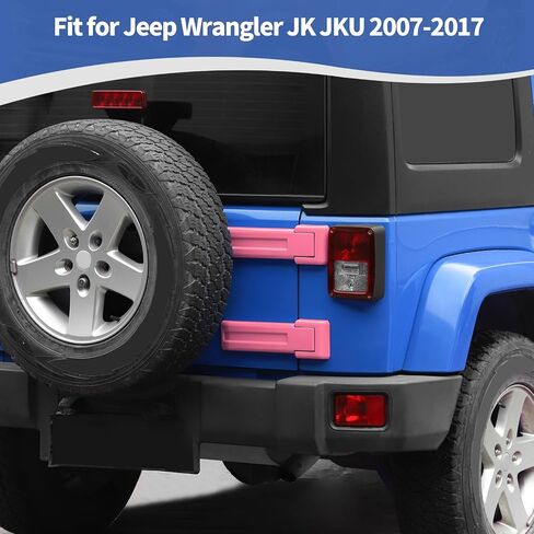 RT-TCZ for Jeep JK Tailgate Hinge Cover Trim Green for Jeep Wrangler JK JKU 2007-2017 Green Exterior Accessories 2pcs in Saudi Arabia
