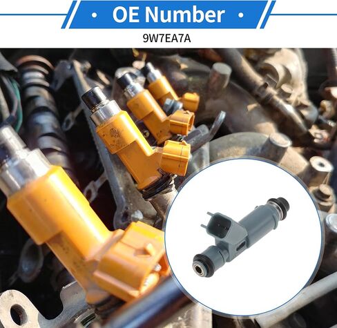 1 Pcs No.9W7EA7A Fuel Injector for Ford F-150 4.6L V8 2009-2010 Car Engine Flow Match Fuel Nozzle in Saudi Arabia