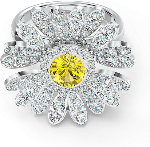 Swarovski الخاتم الزهرة الأبدية CZ White 2 8 in Saudi Arabia
