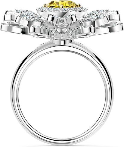 Swarovski الخاتم الزهرة الأبدية CZ White 2 8 in Saudi Arabia