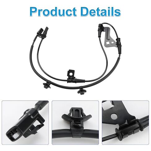 2 PCS Front ABS ABS Speed Sensors متوافقة مع Hyundai Elantra 1.6L L4 2017 2018 2019 2020 ، Elantra GT 2.0L L4 2018 2019 2020 ، اليسار واليمين ، بديل لـ 59810F2300 59830F2300 in Saudi Arabia