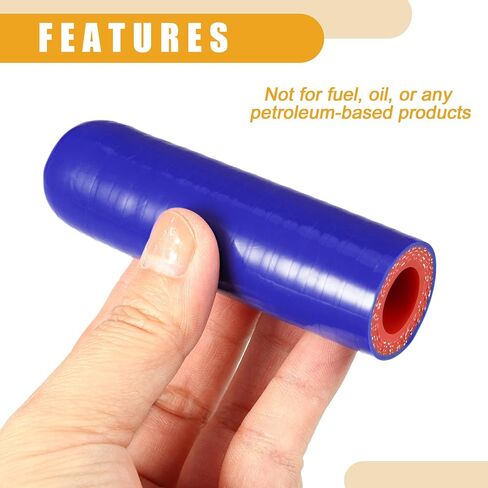 1 Set 14mm 0.55" ID Universal Silicone Coolant Cap Intake Vacuum Hose End Plug - Car for Coolant Heater Bypass Vacuum Water Port - Silicone Blue Red in Saudi Arabia