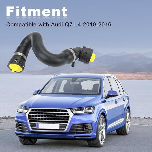 Jdmon Radiator Soolant خرطوم متوافق مع Audi Q7 2010 2011 2012 2013 2014 2015 2016 استبدال 7L8122101D in Saudi Arabia