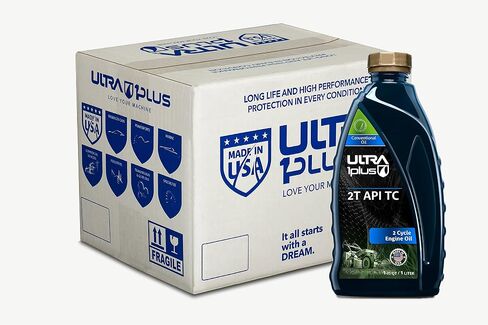 Ultra 1Plus API TC 2-Cycle Engine Oil | 12 حزمة كيو تي in Saudi Arabia