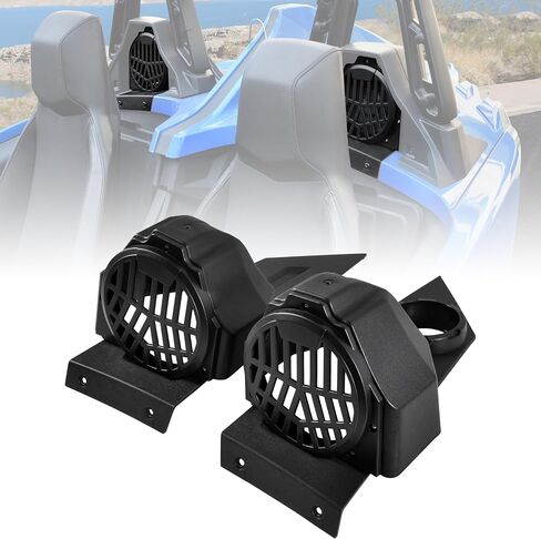 حاويات مكبر الصوت 6.5 "لقرون Polaris Slingshot 2020-2025 ، مقعد خلفي 6.5 بوصة مكبرات الصوت يركع قوس Polaris Slingshot sl sl r le 2020-2025 الملحقات (2pcs) in Saudi Arabia