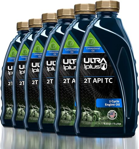 Ultra 1Plus API TC 2-Cycle Engine Oil | 12 حزمة كيو تي in Saudi Arabia