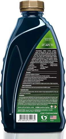 Ultra 1Plus API TC 2-Cycle Engine Oil | 12 حزمة كيو تي in Saudi Arabia