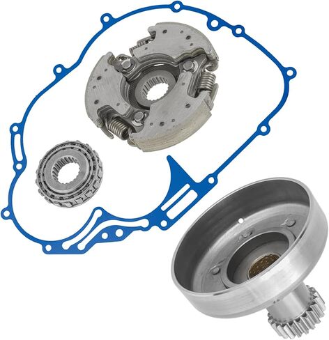Caltric Clutch Housing Drum في اتجاه واحد مع حامل الحاملة وحشية متوافقة مع Kawasaki Bayou 220 KLF220A 1988-2002 in Saudi Arabia