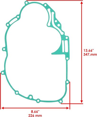 Caltric Clutch Housing Drum في اتجاه واحد مع حامل الحاملة وحشية متوافقة مع Kawasaki Bayou 220 KLF220A 1988-2002 in Saudi Arabia