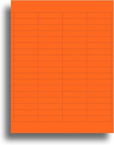 1/5 إدراج علامة تبويب مجلد الملفات - علامات تبويب مجلد ملفات معلقة بيضاء قابلة للطباعة لطابعات نفث الحبر والليزر - 72 لكل ورقة - 10 أوراق / 720 ملصق مجلد ملفات قابل للطباعة in Saudi Arabia