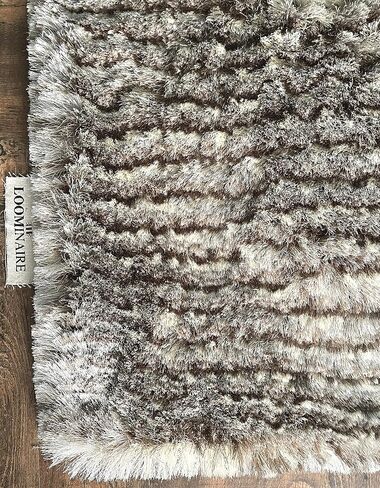 Handmade Carpet Mink Shag Easy Maintenance Rug for Living Room, Bed Room & Family Room Floors (5' x 7') in Saudi Arabia