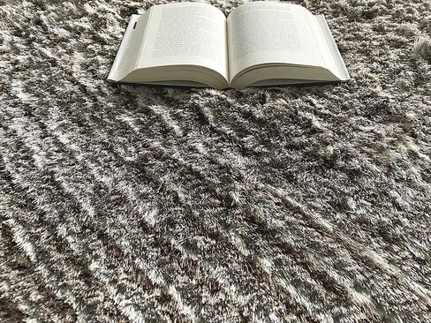 Handmade Carpet Mink Shag Easy Maintenance Rug for Living Room, Bed Room & Family Room Floors (5' x 7') in Saudi Arabia