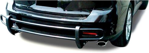 Black Horse Rear Bumper Guard Double Tube Black Compatible with 2017-2025 Honda CR-V-8B0522A in Saudi Arabia