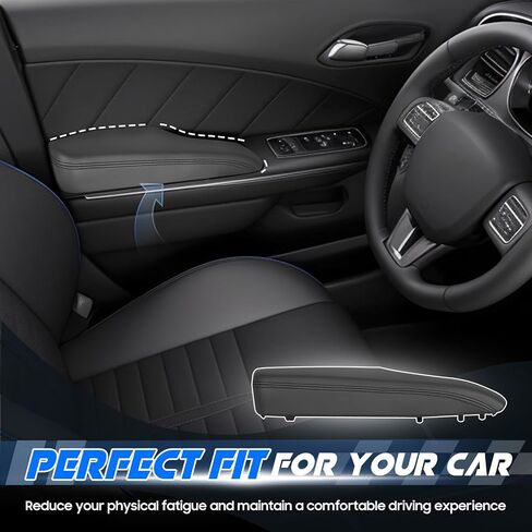 Left Driver Side Armrest Front Inner Door Trim for Chrysler 300 Dodge Charger 2011-2023 (Left Driver Side) in Saudi Arabia