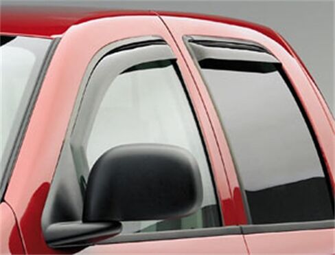 EGR 572451 Window Visors Full Set Truck Accessory with Smooth Smoke Finish, Compatible for Select 2002 to 2008 Dodge Ram 1500 Models in Saudi Arabia