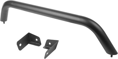 Rugged Ridge Arcus Bumper Tubular Overrider Hoop | Satin Black, 11-Gauge Steel | 11549.03 | Fits Arcus JL/JT Bumpers from Rugged Ridge in Saudi Arabia