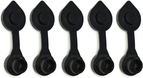 JSP Manufacturing 5 Pack Universal Black Fuel Gas Can Can jug Vent Caps متوافقة مع Chilton Briggs Rotopax in Saudi Arabia