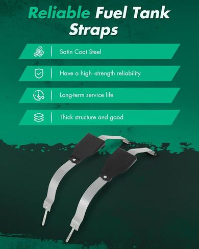 Scitoo 2PCS Fuel Tank Straps for Jeep 1997-2007 578-339 in Saudi Arabia