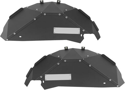HOOKE ROAD Aluminium Wrangler JK Bear Fender Liners Wheel Well Liner for 2007-2018 Jeep Wrangler JK & Unlimited 2/4 Doors ، 2pcs Cover Lightweight Guard in Saudi Arabia