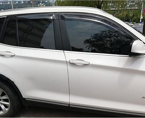 شريط نافذة النافذة النافذة واقي المطر مناسب ل BMW X3 F25 2011-2017 نافذة دخان in Saudi Arabia