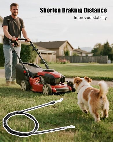 كابل الفرامل ملائمة لـ Toro Super Recycler 20036 20037 20038 20039 20779 20040-20048 20781 20783 1999-2001 21 "Walk-Behind Lawn Mowers استبدال 100-1186 in Saudi Arabia